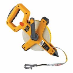 Komelon® 6611 Open Reel Fiberglass Tape Measure, 1/2 inch x 100 ft, Nylon