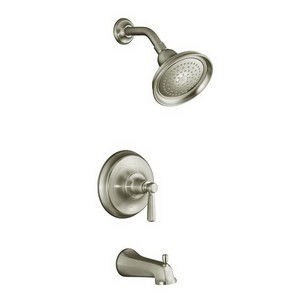 Kohler Bancroft® K-T10581-4-BN Rite-Temp® Tub & Shower Trim, Vibrant Brushed Nickel
