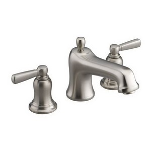 Kohler Bancroft® K-T10585-4-BN 2-Handle Tub or Deck-Mount High-Flow Tub Faucet Trim, Vibrant Brushed Nickel
