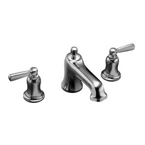 Kohler Bancroft® K-T10585-4-CP 2-Handle Tub or Deck-Mount High-Flow Tub Faucet Trim, Polished Chrome