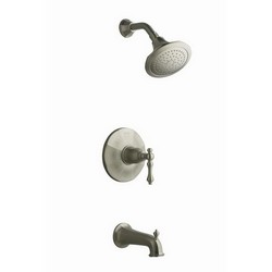 Kohler K-T13492-4 Kelston® Premium Bath and Shower Faucet Trim, Vibrant Brushed Nickel