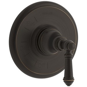 Kohler Artifacts™ K-T72767-4 Basic Lever Handle Rite-Temp® Pressure-Balancing Valve Trim, Oil-Rubbed Bronze