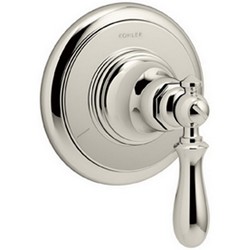 Kohler Artifacts™ K-T72770-9M Lever Handle Transfer Valve Trim , Polished Nickel