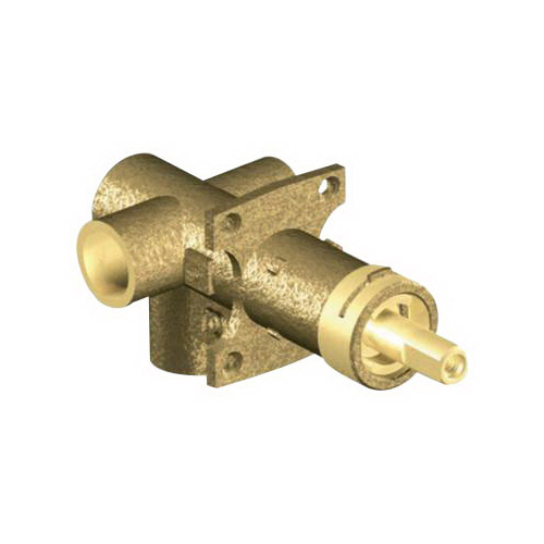 Moen® 3-Function Brass Rough-In Transfer Valve, 1/2 inch, Cold Compression