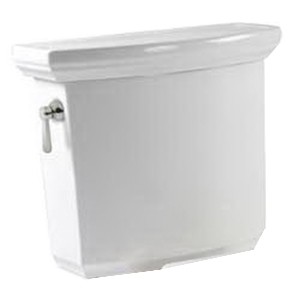 Mansfield 106 Barrett MagnaFlush™ Flushing Flush System Left Trip Lever Vitreous China Toilet Tank, 1.6 gpf, White