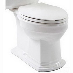 Mansfield 115 Barrett™ Smart Height 12 inch Rough-In ADA Vitreous China Elongated Front Toilet Bowl, Biscuit