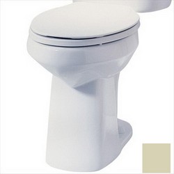 Mansfield 137 Alto™ Smart Height Handicap 12 inch Rough-In ADA Vitreous China Elongated Front Toilet Bowl, 1.6 gpf, Bone