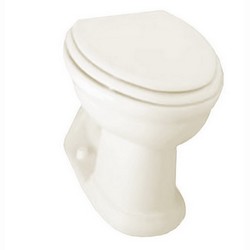 Mansfield 4197 Waverly 1.28™ Smart Height 12 inch Rough-In ADA Vitreous China Elongated Front Toilet Bowl, 1.28 gpf, Biscuit