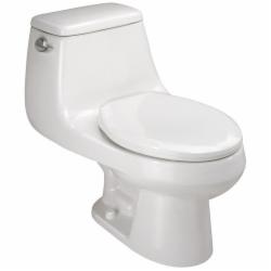 Mansfield 705BO 705 Aegean™ Vitreous China One-Piece Floor-Mount Toilet, 1.6 gpf, Bone; 1 Each