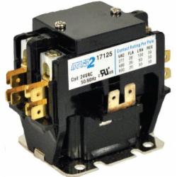 Mars 17321 2-Pole Definite Purpose Contactor, 24V at 50/60 Hz, 30A