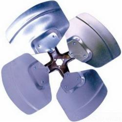 Mars 40099 Aluminum Condenser Fan Blade, 4 Blades, 33 Deg Pitch, 18 inch Propeller