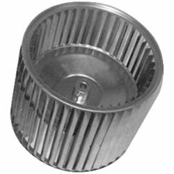 Mars 41318 1/2 inch Bore Double-Inlet Blower Wheel, 10-5/8 inch Dia x 6 inch W