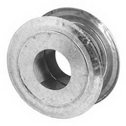 Metal Fab® 3MPT Type-B Direct Vent Round Partition Thimble, 3 inch