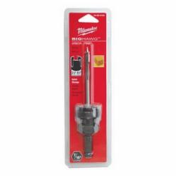 Milwaukee® Big Hawg® 49-56-9105 Hole Saw Arbor Fits 1-1/4 inch Through 6-1/4 inch, 7/16 inch Hex