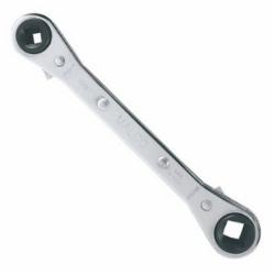Malco® RRW3 Square Head 4-Size Ratchet Wrench, 3/16 inch, 1/4 inch, 5/16 inch, 3/8 inch