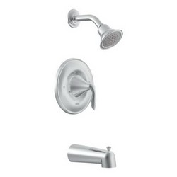 Moen Eva T2133 1 Lever Handle Tub & Shower Trim, 2.5 gpm, Chrome