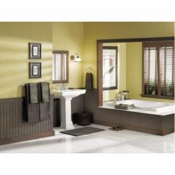 Moen T6620 Brantford 2-Lever Handle High-Arc Spout 8 inch Widespread Bathroom Faucet Trim, 1.5 gpm, Chrome
