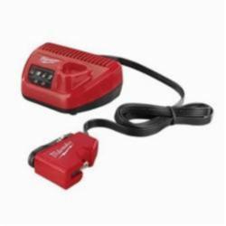Milwaukee® 2510-20 M12™ AC/DC AC Wall and DC Vehicle Charger, For Use With M12™ REDLITHIUM™ and M12™ Lithium-Ion Battery, Lithium-Ion Battery, 40 min Charging Time, 1 Battery