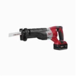 Milwaukee® 2620-21 M18™ Sawzall® Cordless Reciprocating Saw Kit With Additional Battery, 1 in L Stroke, 0 to 3200 spm, Orbital Cutting, 18 VDC, 17-3/4 in OAL