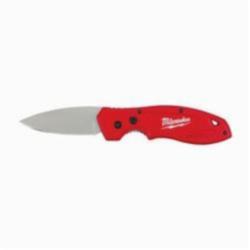 Milwaukee&reg; 48-22-1990 Fastback&trade; Liner Lock Smooth Folding Pocket Knife, 3 in L Blade, Drop Point Stainless Steel Blade, Fine Edge