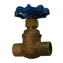 Nibco® Straight Stop and Waste Valve, 3/4 inch, Cup x Cup
