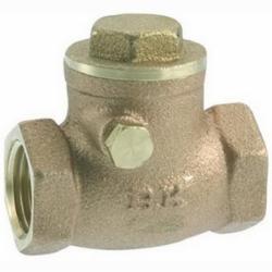 Matco-Norca 521 Swing C85710 Brass Check Valve, 1/2 inch, FNPT x FNPT