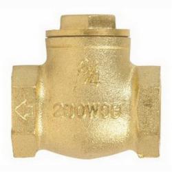 Matco-Norca 521 Swing C85710 Brass Check Valve, 3/4 inch, FNPT x FNPT