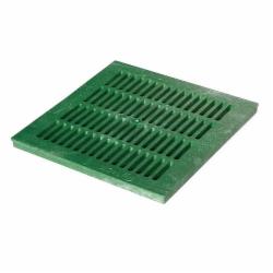 NDS 1812 Square Polyolefin Grate, 18 inch L x 18 inch W, Green