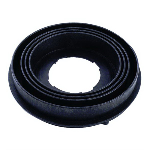 NDS&trade; Universal Adapter For 10 inch and 12 inch Sewer and Drain Pipe, Black