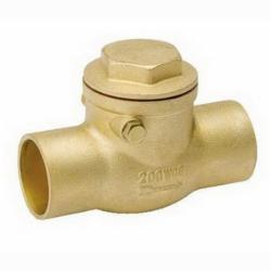 Brass Swing Check Valve, 1-1/4 inch, Sweat x Sweat