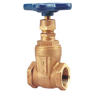 Nibco® T-113 Class 125 Bronze Screw-In Bonnet Gate Valve, 3 inch x 3 inch, FNPT x FNPT