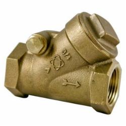 NIBCO® T-413-Y-LF Regrinding Y-Pattern Lead Free Bronze Alloy Check Valve, 3/4 inch, NPT x NPT