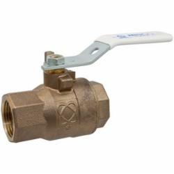 Nibco T-585-80-LF Full Port Silicon Bronze Ball Valve, 2 inch, NPT x NPT