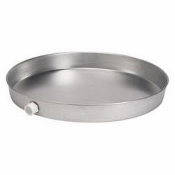 Harvey 34079 Aluminum Water Heater Pan With 1 inch PVC Fitting, 18 inch I.D. x 19 inch O.D.; 6/Pack
