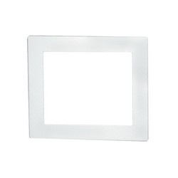 Harvey 38941 Quadtro® Plastic Faceplate For Quadtro Center And Offset Washing Machine Outlet Box; 12/Case