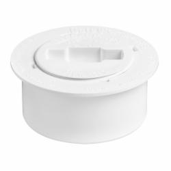 Harvey 43731 PVC Snap-In Cleanout Assembly, 3 inch; 12/Pack