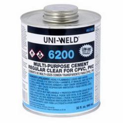 Harvey 6266S Uni-Weld® Multi-Purpose Solvent Cement, 4 oz Can, Clear; 24/Pack