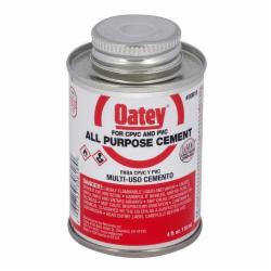 Harvey 30818 All-Purpose Cement, 4 oz Can, Milky Clear; 24/Pack