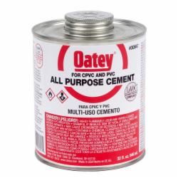 Harvey 30847 All-Purpose Cement, 32 oz Can, Milky Clear; 12/Pack