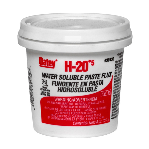 Oatey® Water Soluble #5 Paste Flux, 8 oz; 24/Pack