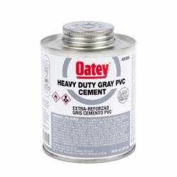 Oatey® 31095 Heavy Duty PVC Cement, 16 oz Cartridge, Gray