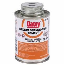 Corzan® 31128 Medium Bodied CPVC Cement, 4 oz Cartridge, Orange