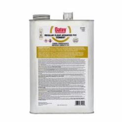 Oatey® 31929 Regular Bodied Advanced PVC Cement, 1 gal Pail, Clear