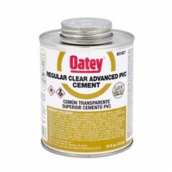 Oatey® 31927 Regular Bodied Advanced PVC Cement, 16 oz Cartridge, Clear