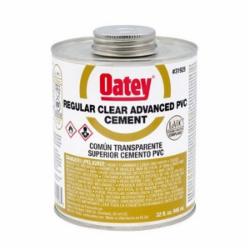 Oatey® 31928 Regular Bodied Advanced PVC Cement, 32 oz Cartridge, Clear