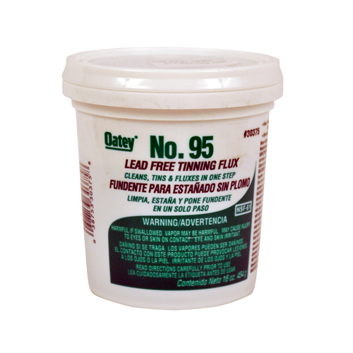 Oatey® 100% Lead-Free #95 Tinning Flux, 16 oz