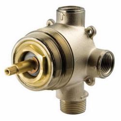 Pfister 016-600A 3 Port Thermostatic Diverter Valve, 3/4-14 NPT Inlet x 3/4-14 NPT Outlet