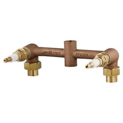 Pfister™ 07-31XA 2-Handle Shower Only Cast Brass Rough In Valve, 1/2 inch x 1/2 inch, Union Inlet x IP Outlet