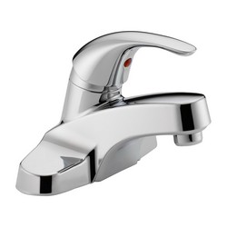 Peerless P138LFM Choice Metal Grid Strainer Single Handle Lavatory Faucet, 1.5 gpm at 60 psi, Chrome