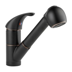 Peerless P18550LF-OB Choice Kitchen Pull-Out Faucet, 1.8 gpm, Oil Rubbed Bronze